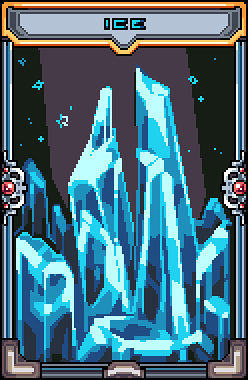 The Battle Of The 3 Elements. Ice Card #183