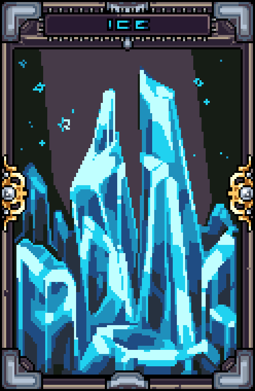 The Battle Of The 3 Elements. Ice Card #220