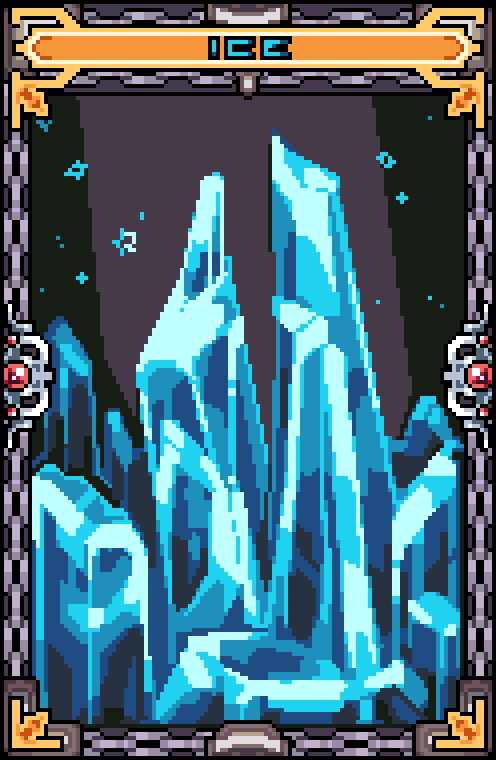 The Battle Of The 3 Elements. Ice Card #365