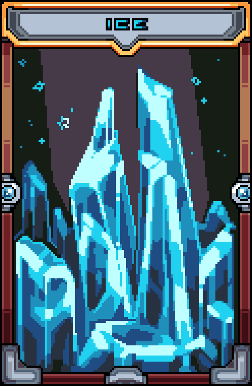 The Battle Of The 3 Elements. Ice Card #481